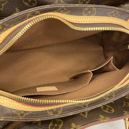 Louis Vuitton Handbag Monogram Rivet M40140 Brown Ladies