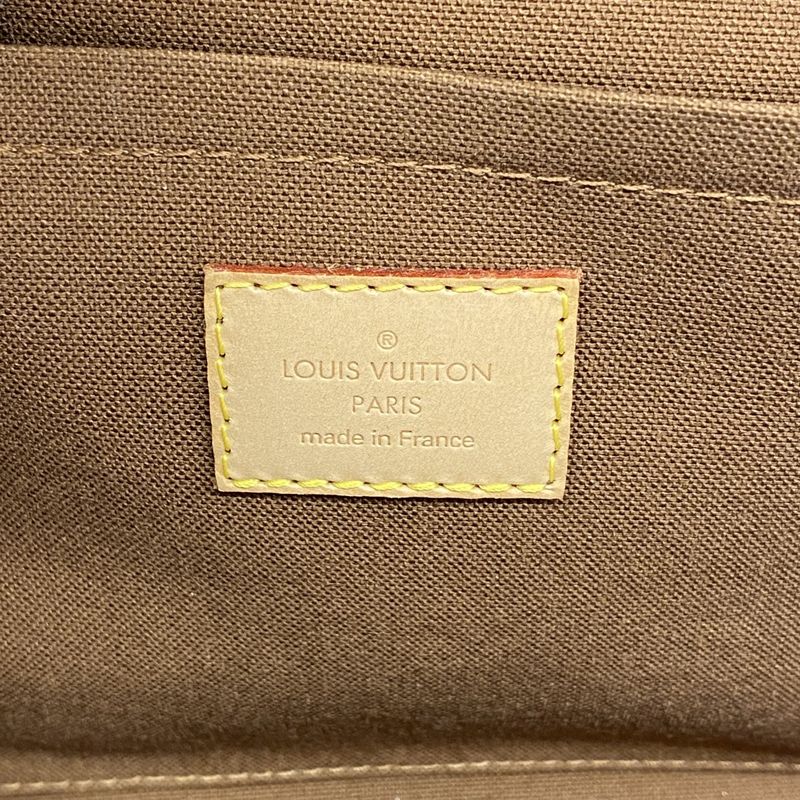 Louis Vuitton Handbag Monogram Rivet M40140 Brown Ladies