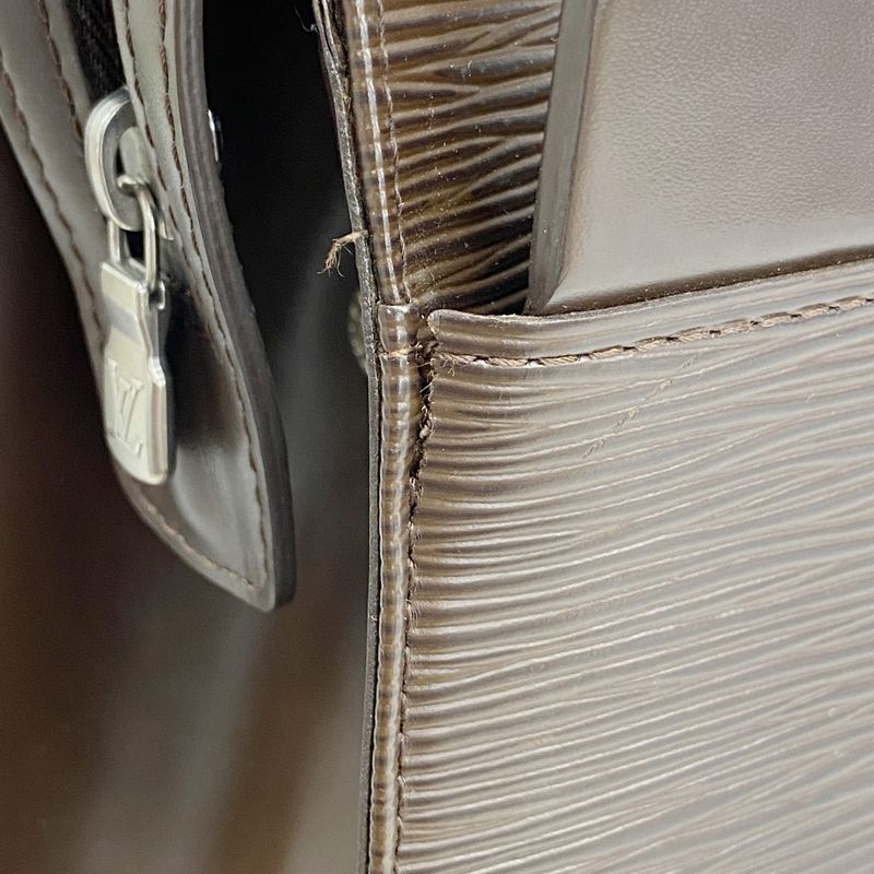 Louis Vuitton Handbag Epi Croisette PM M5249d Mocha Women's