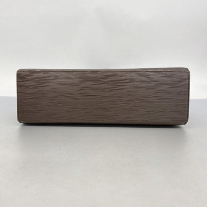 Louis Vuitton Handbag Epi Croisette PM M5249d Mocha Women's