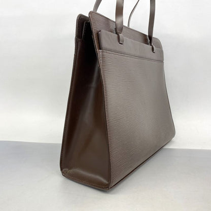 Louis Vuitton Handbag Epi Croisette PM M5249d Mocha Women's