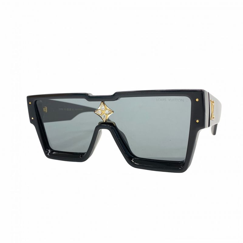Louis Vuitton Sunglass Es Cyclone Z1578e Black Men's