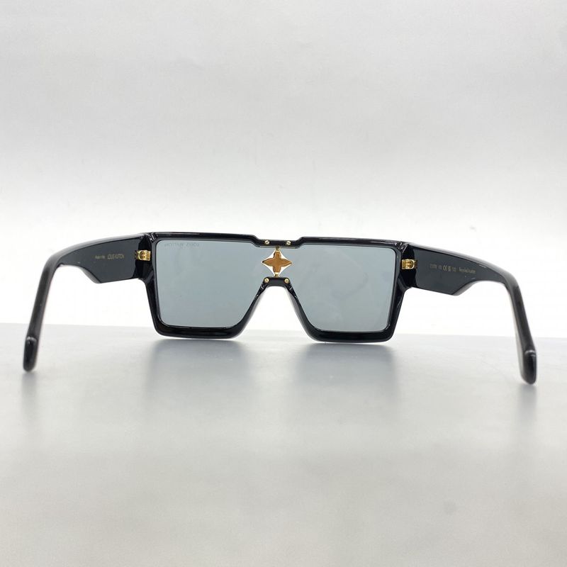 Louis Vuitton Sunglass Es Cyclone Z1578e Black Men's