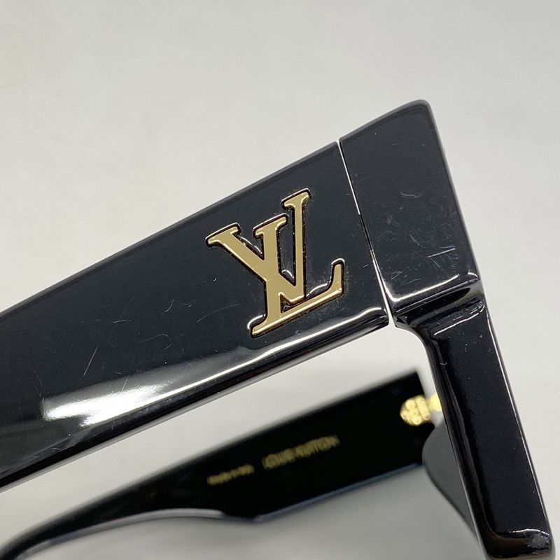 Louis Vuitton Sunglass Es Cyclone Z1578e Black Men's