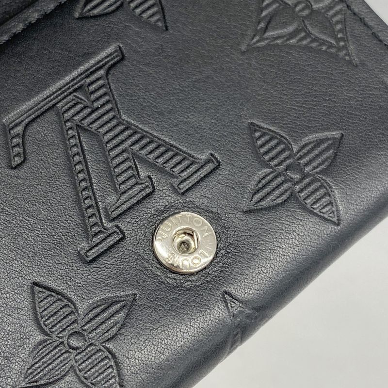 Louis Vuitton Trifold Wallet Monogram Shadow Discovery Compact Wallet M67631