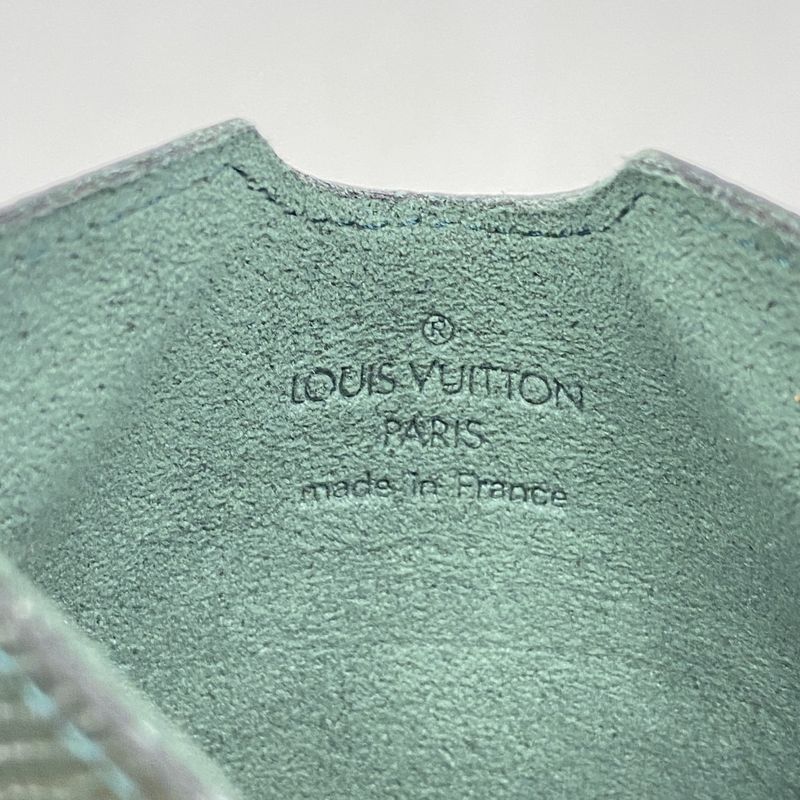 Louis Vuitton Floppy Disk Case Taiga M30344 Epi Sea Men's