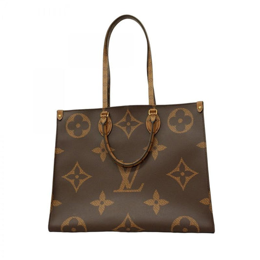 Louis Vuitton Tote Bag Monogram Giant Reverse on the Go GM M44576 Brown 2way