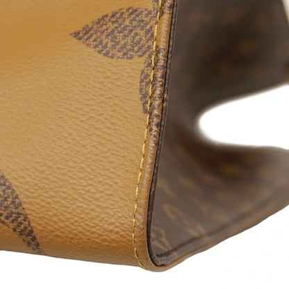 Louis Vuitton Tote Bag Monogram Giant Reverse on the Go GM M44576 Brown 2way