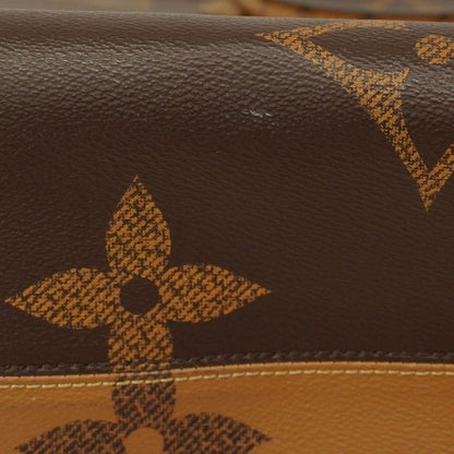 Louis Vuitton Tote Bag Monogram Giant Reverse on the Go GM M44576 Brown 2way