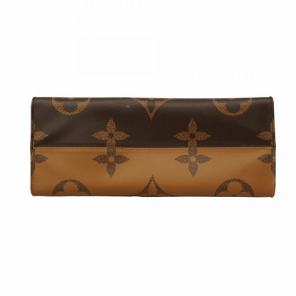 Louis Vuitton Tote Bag Monogram Giant Reverse on the Go GM M44576 Brown 2way