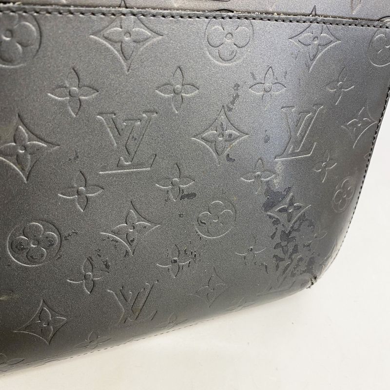 Louis Vuitton Handbag Monogram Matte Malden M55132 Noir Black Women's