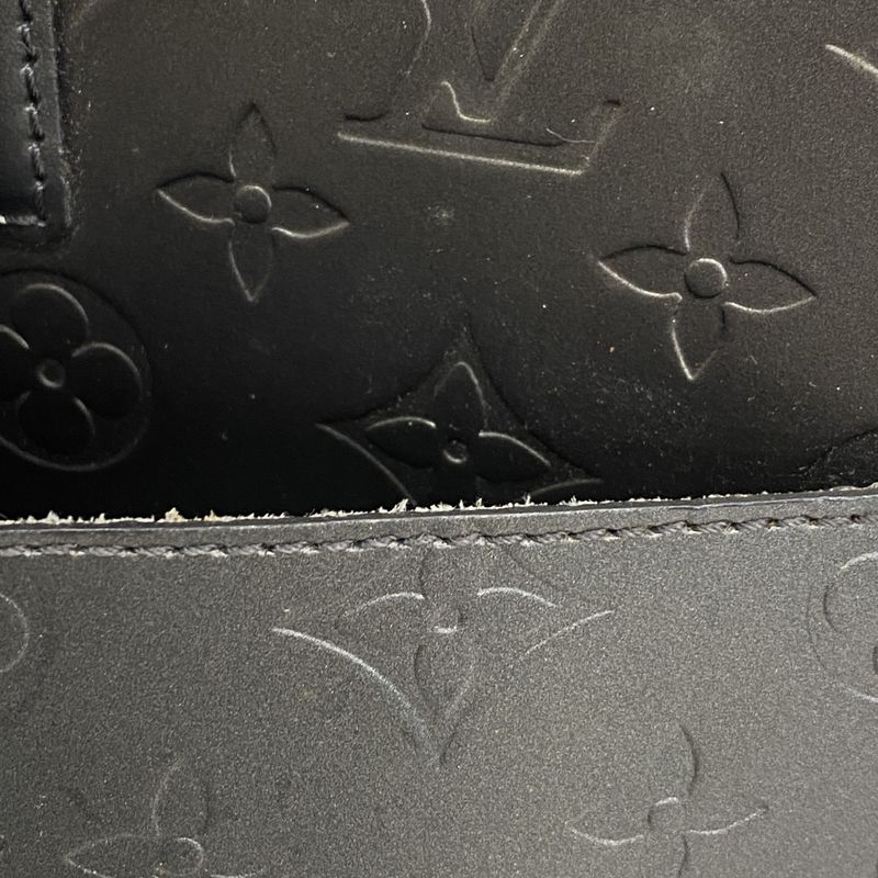 Louis Vuitton Handbag Monogram Matte Malden M55132 Noir Black Women's