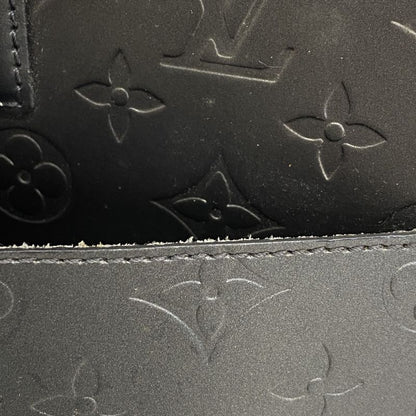 Louis Vuitton Handbag Monogram Matte Malden M55132 Noir Black Women's