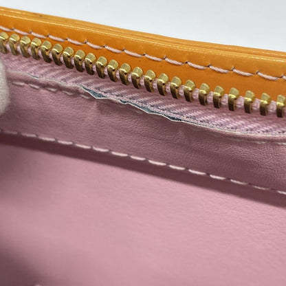 Louis Vuitton Tote Bag Vernis Houston M91054 Rose Women's