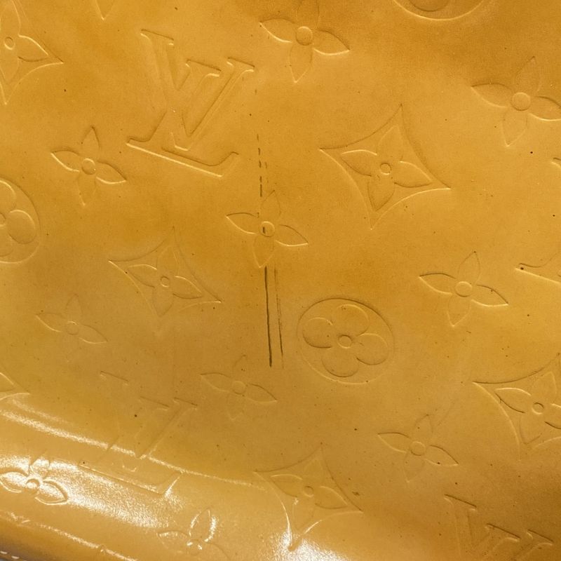 Louis Vuitton Tote Bag Vernis Houston M91054 Rose Women's