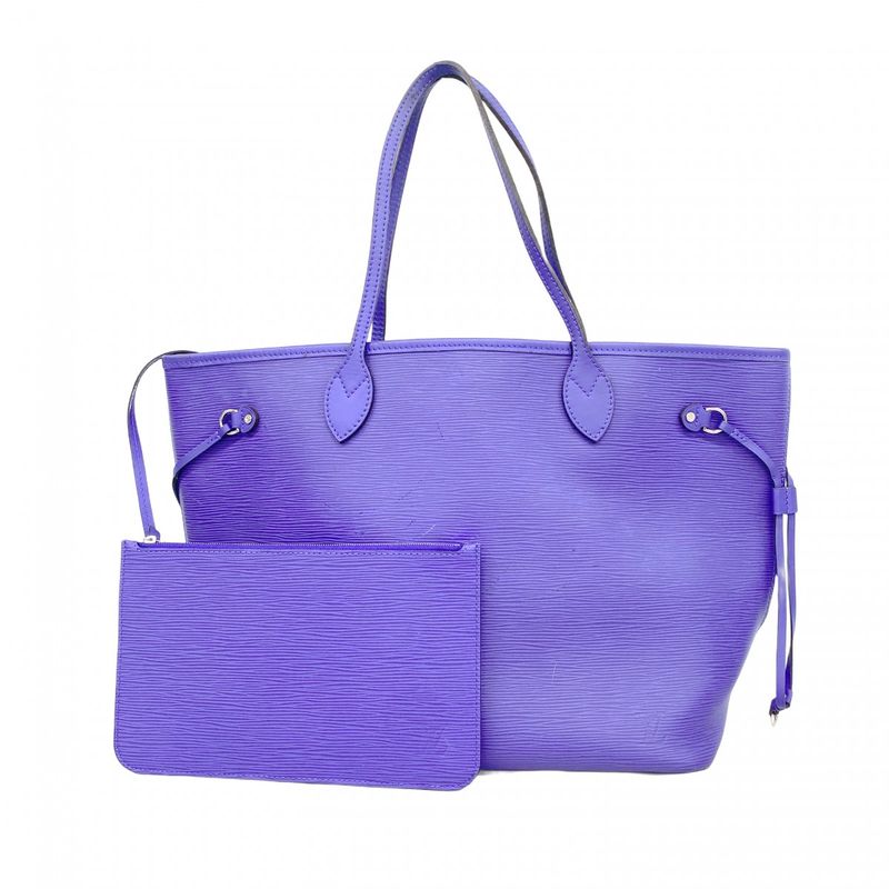 Louis Vuitton Tote Bag Epi Neverfull MM M40883 Fig Ladies