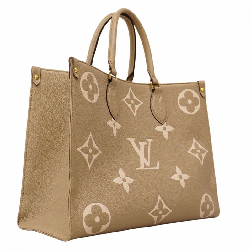 Louis Vuitton Tote Bag Monogram ・empreinte Bicolor on the Go MM M45494 Tourtrail