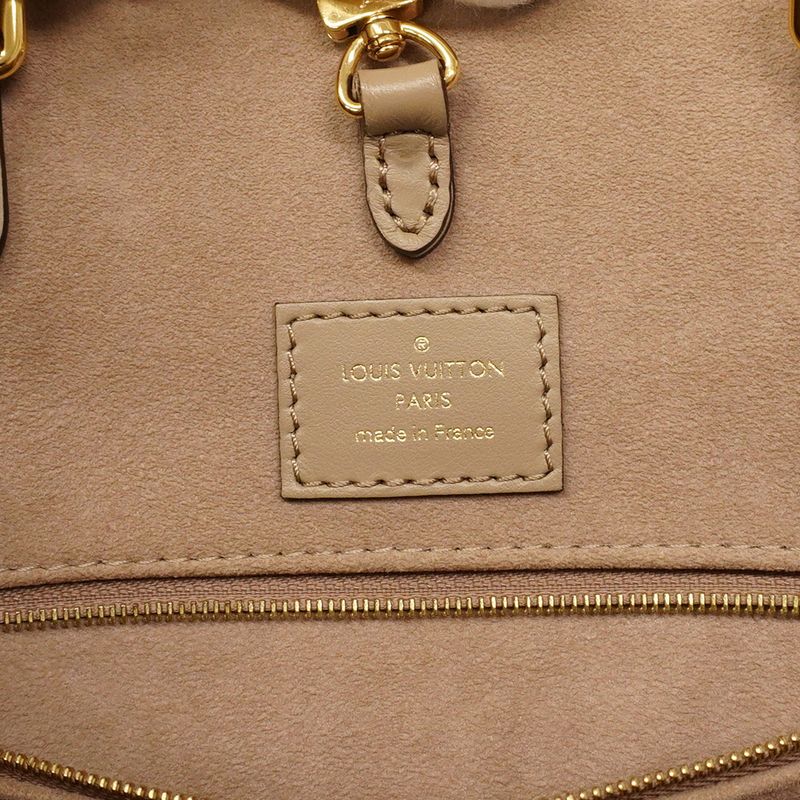 Louis Vuitton Tote Bag Monogram ・empreinte Bicolor on the Go MM M45494 Tourtrail