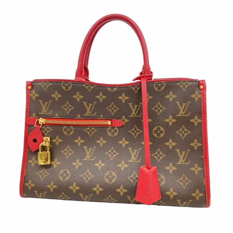 Louis Vuitton Handbag Monogram Popincourt PM M43433 Three Women's