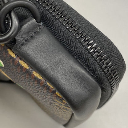 Louis Vuitton Shoulder Bag Damier Giant Double Phone Pouch N40377 Brown Men's