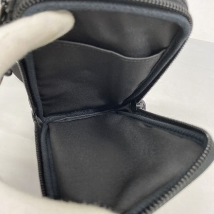 Louis Vuitton Shoulder Bag Damier Giant Double Phone Pouch N40377 Brown Men's