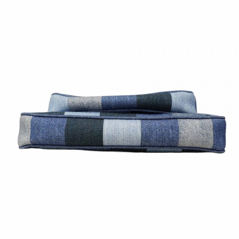 Louis Vuitton Shoulder Bag Monogram Denim Multi Pochette Accessory M44990 Blue