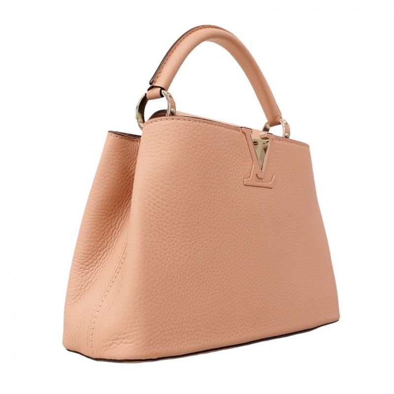 Louis Vuitton Handbag Taurillon Capucines BB M94635 Magnolia 2way Bag Ladies