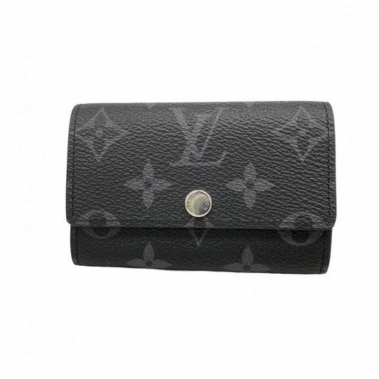 Louis Vuitton Key Case Monogram ・eclipse Multicles 6 M82603 Black Men's