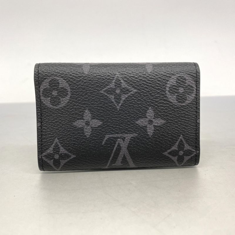 Louis Vuitton Key Case Monogram ・eclipse Multicles 6 M82603 Black Men's