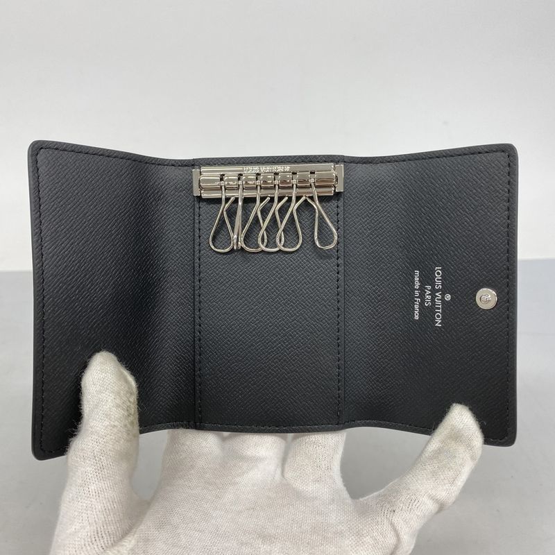 Louis Vuitton Key Case Monogram ・eclipse Multicles 6 M82603 Black Men's