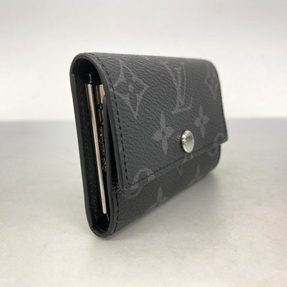 Louis Vuitton Key Case Monogram ・eclipse Multicles 6 M82603 Black Men's