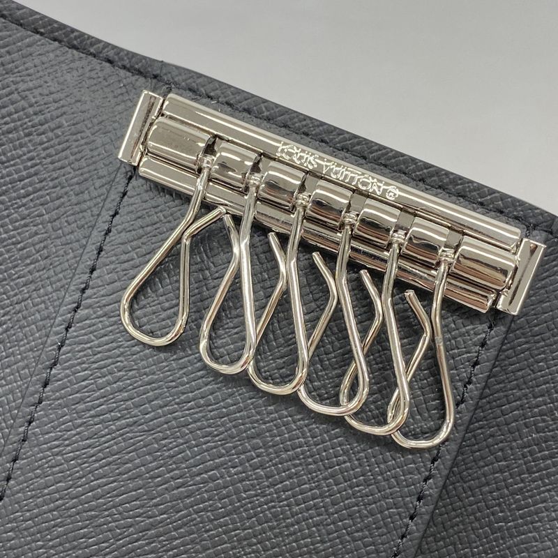 Louis Vuitton Key Case Monogram ・eclipse Multicles 6 M82603 Black Men's