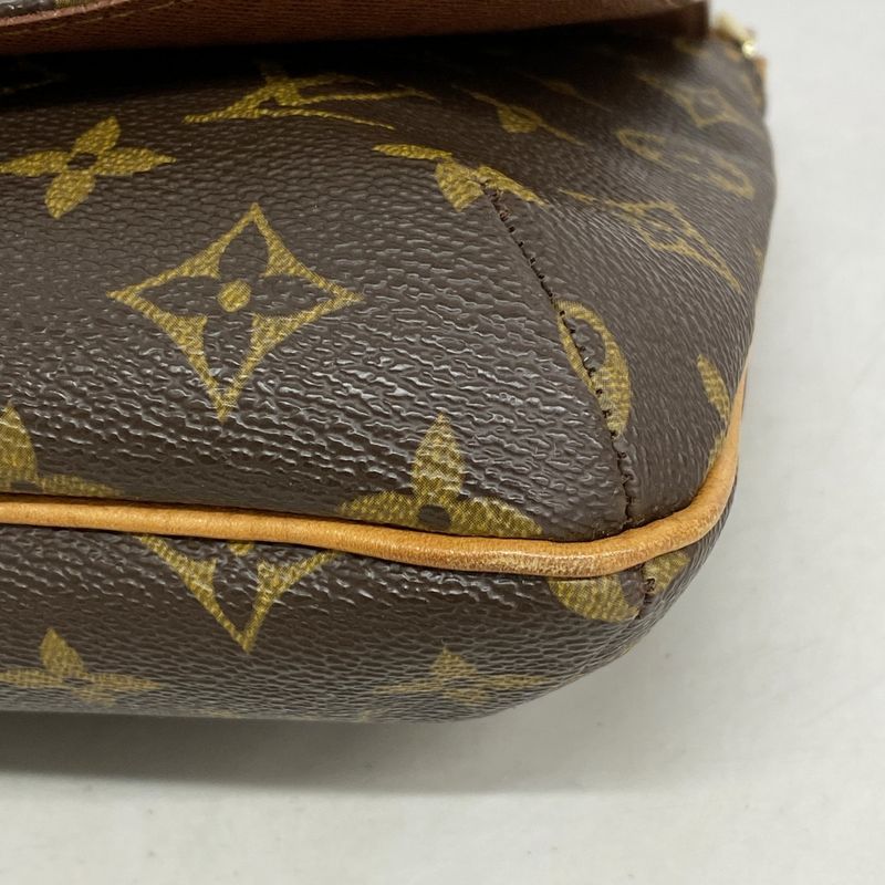 Louis Vuitton Shoulder Bag Monogram Musette Tango Short Strap M51257 Brown