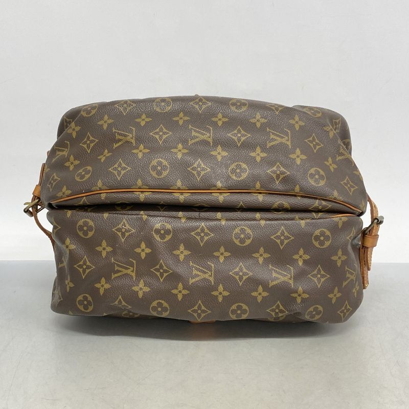 Louis Vuitton Shoulder Bag Monogram Saumur 35 M42254 Brown Ladies