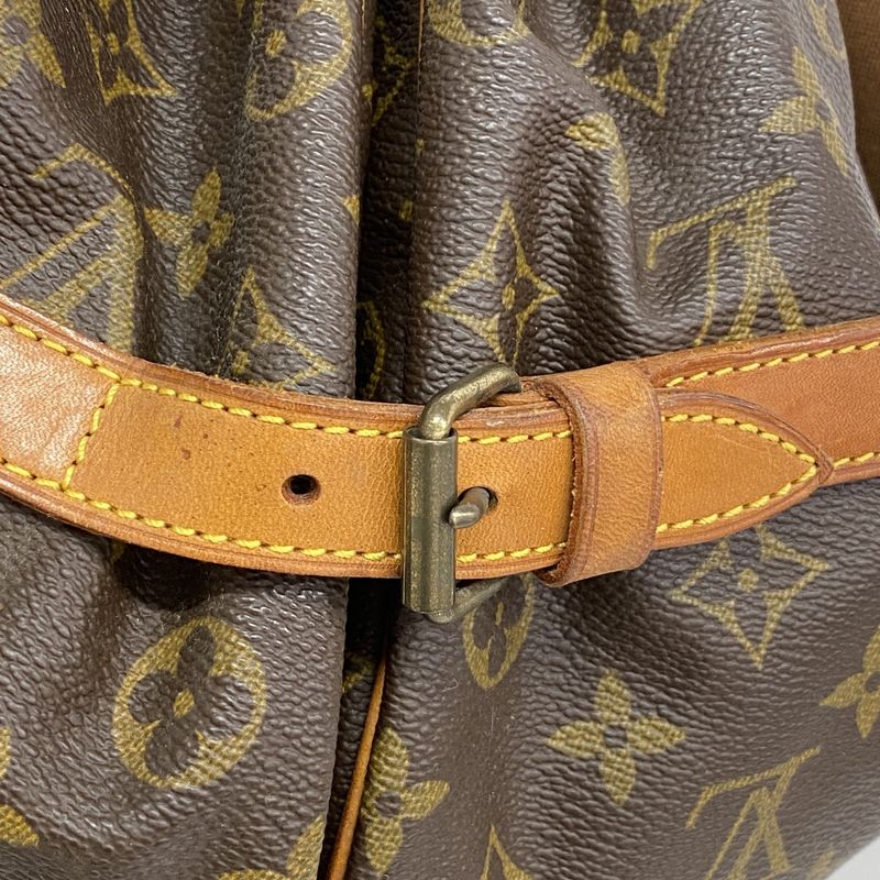 Louis Vuitton Shoulder Bag Monogram Saumur 35 M42254 Brown Ladies