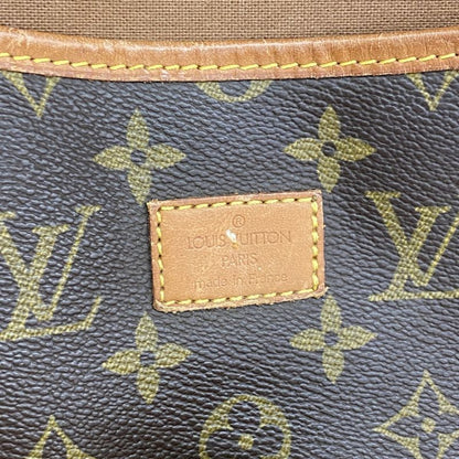 Louis Vuitton Shoulder Bag Monogram Saumur 35 M42254 Brown Ladies