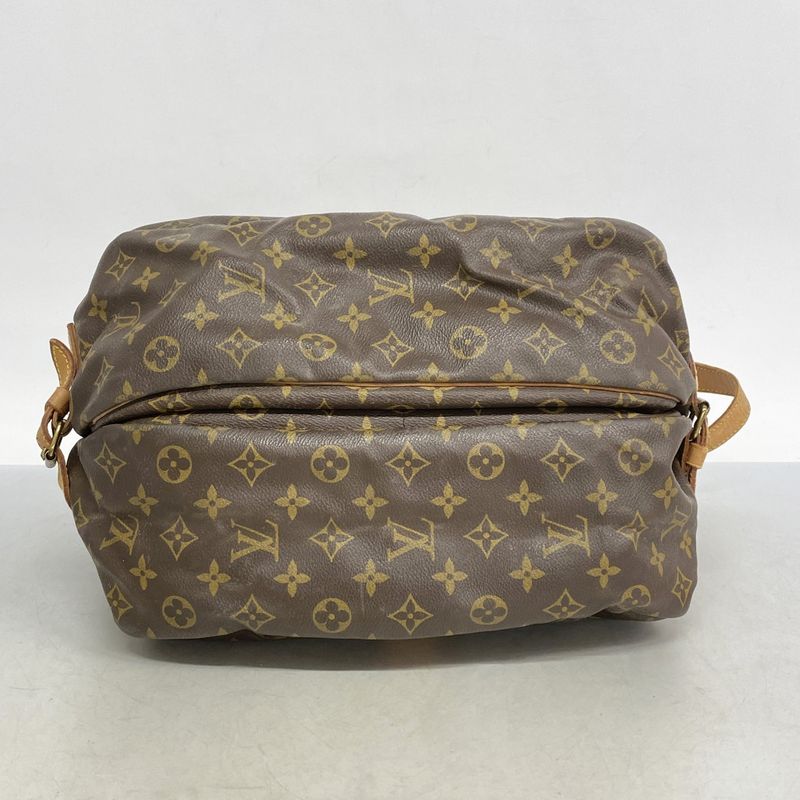 Louis Vuitton Shoulder Bag Monogram Saumur 35 M42254 Brown Ladies