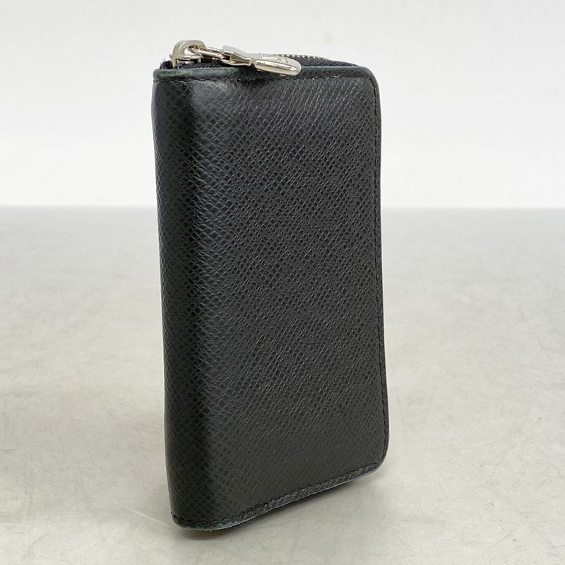 Louis Vuitton Coin Case Taiga Zippy Coin Purse M30511 Ardoise Men's