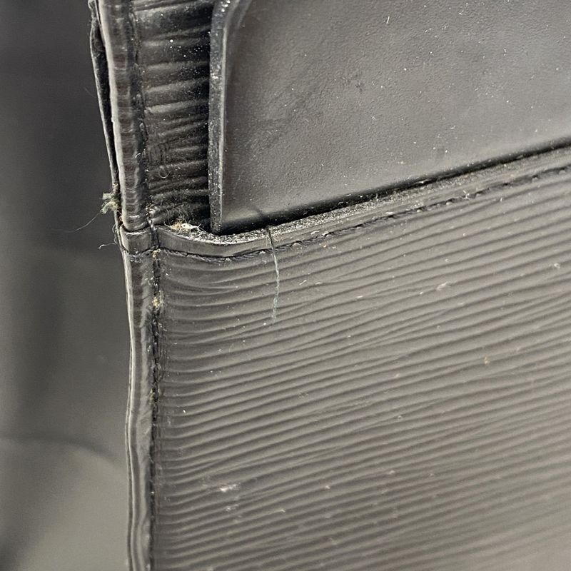 Louis Vuitton Tote Bag Epi Croisette PM M52492 Noir Black Women's