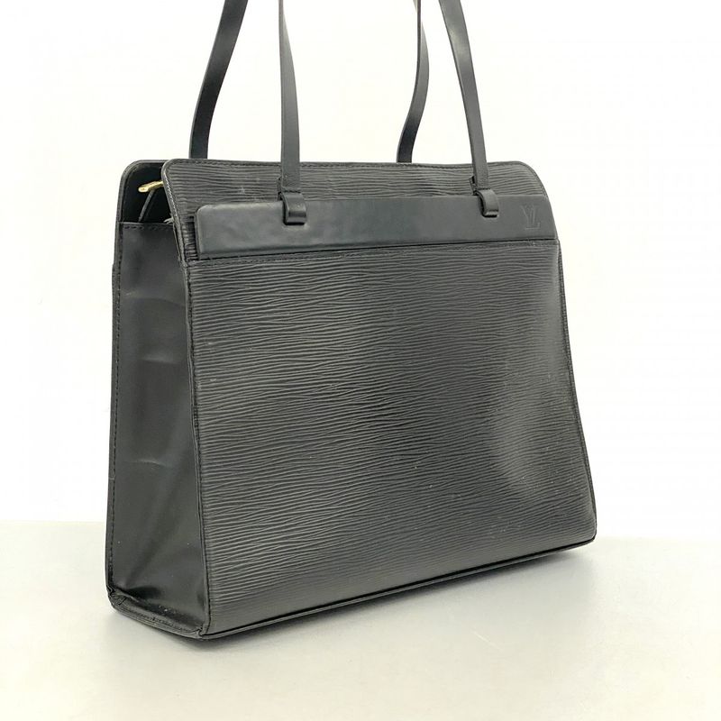 Louis Vuitton Tote Bag Epi Croisette PM M52492 Noir Black Women's