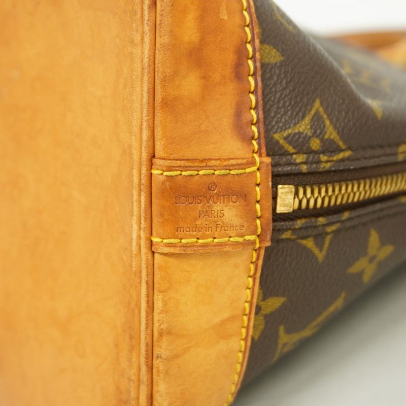 Louis Vuitton Handbag Monogram Alma M51130 Brown Ladies