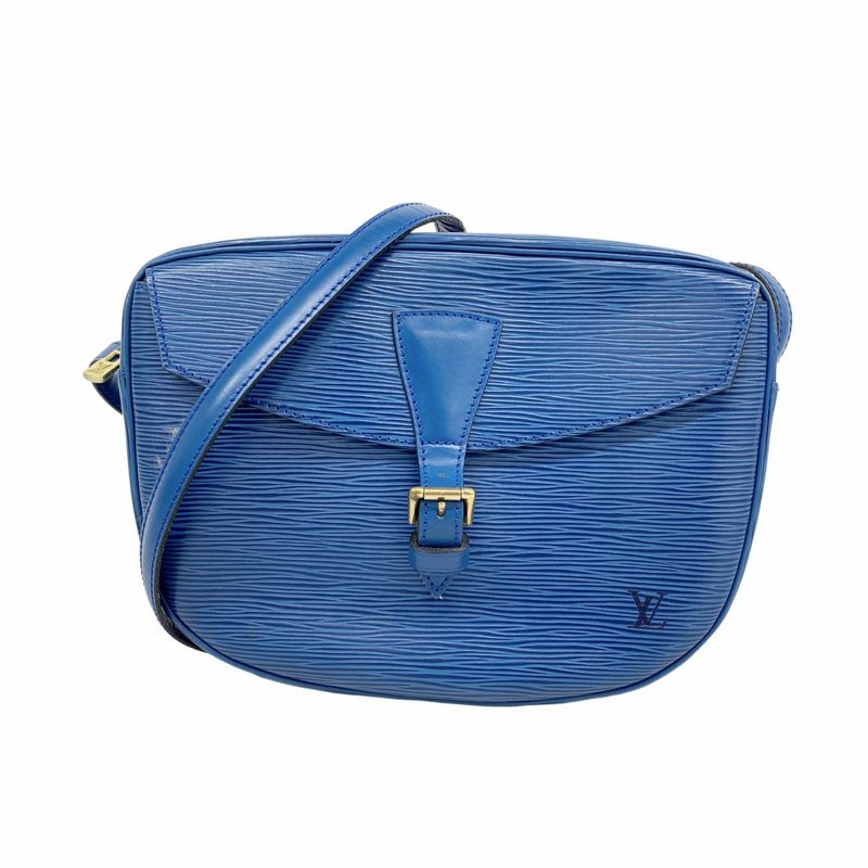 Louis Vuitton Shoulder Bag Epi Jonnefille M52155 Toledo Blue Ladies