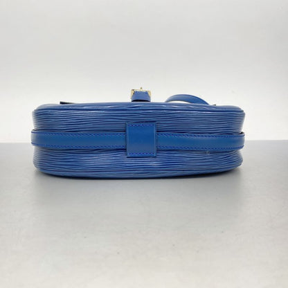 Louis Vuitton Shoulder Bag Epi Jonnefille M52155 Toledo Blue Ladies