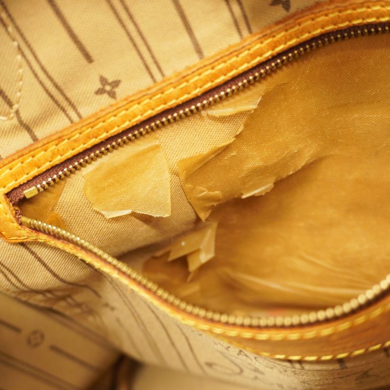 Louis Vuitton Tote Bag Monogram Neverfull MM M40156 Brown Ladies