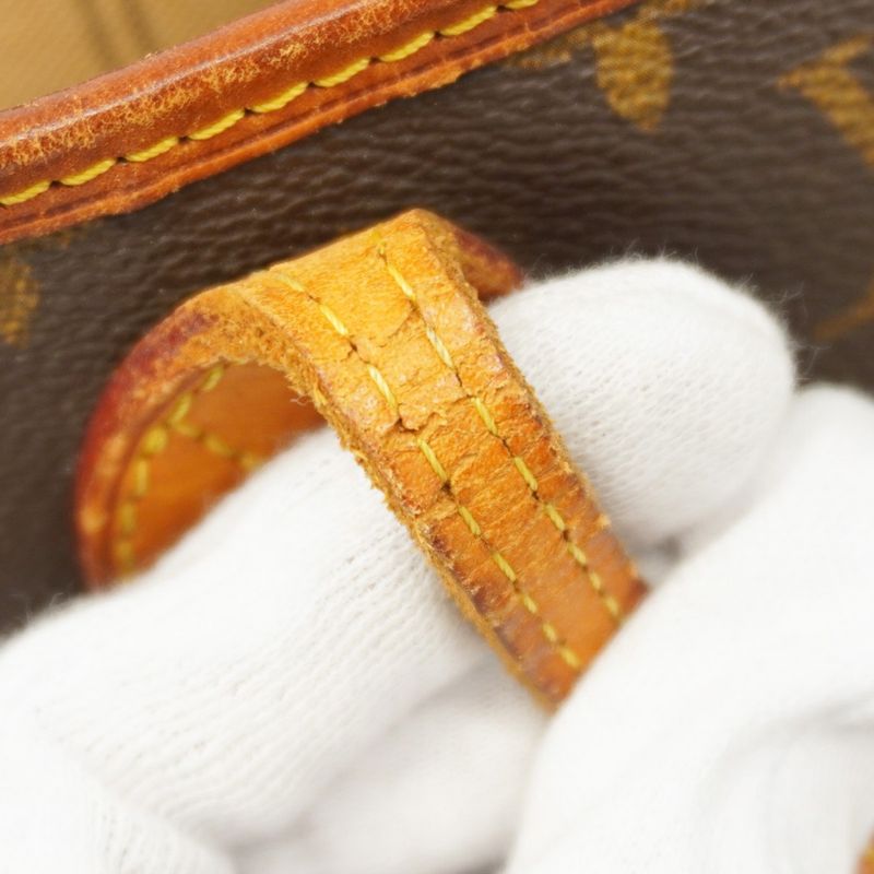 Louis Vuitton Tote Bag Monogram Neverfull MM M40156 Brown Ladies