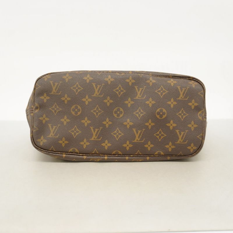 Louis Vuitton Tote Bag Monogram Neverfull MM M40156 Brown Ladies