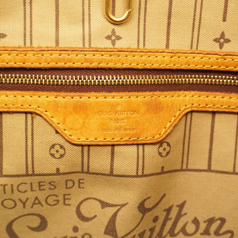 Louis Vuitton Tote Bag Monogram Neverfull MM M40156 Brown Ladies