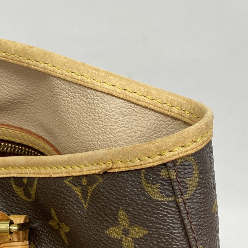 Louis Vuitton Tote Bag Monogram Bucket GM M42236 Brown Ladies