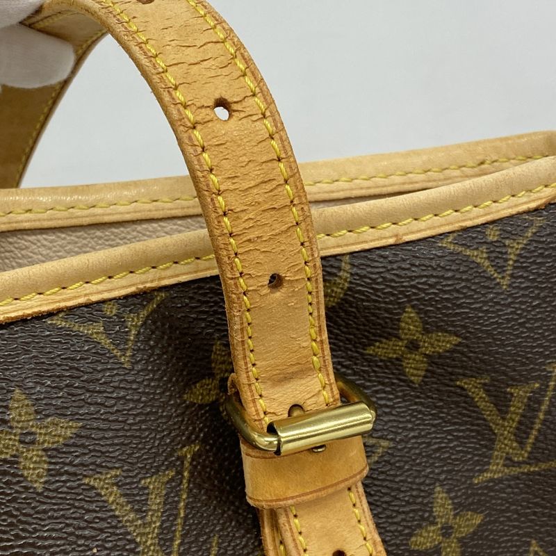 Louis Vuitton Tote Bag Monogram Bucket GM M42236 Brown Ladies