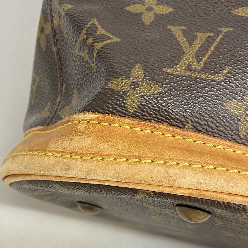 Louis Vuitton Tote Bag Monogram Bucket PM M42238 Brown Ladies